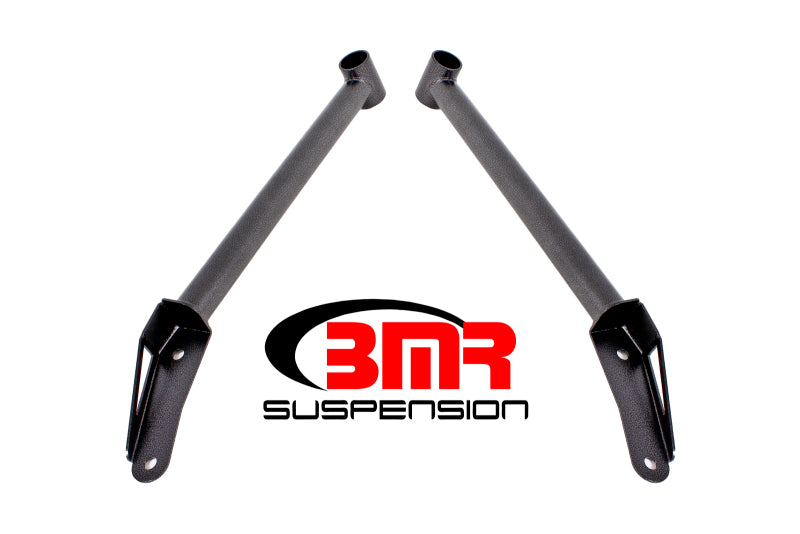 BMR 16-17 6th Gen Camaro Front Of Rear Cradle Brace - Black Hammertone Main image