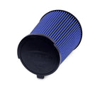 Airaid 10-14 Ford Mustang Shelby 5.4L Supercharged Direct Replacement Filter - Oiled / Blue Media (view 5)