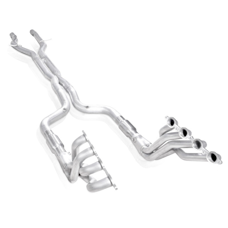 Stainless Works 2016-18 Cadillac CTS-V Sedan Headers 2in Primaries 3in Catted Leads Into X-Pipe (view 2)