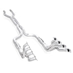 Stainless Works 2016-18 Cadillac CTS-V Sedan Headers 2in Primaries 3in Catted Leads Into X-Pipe (view 2)