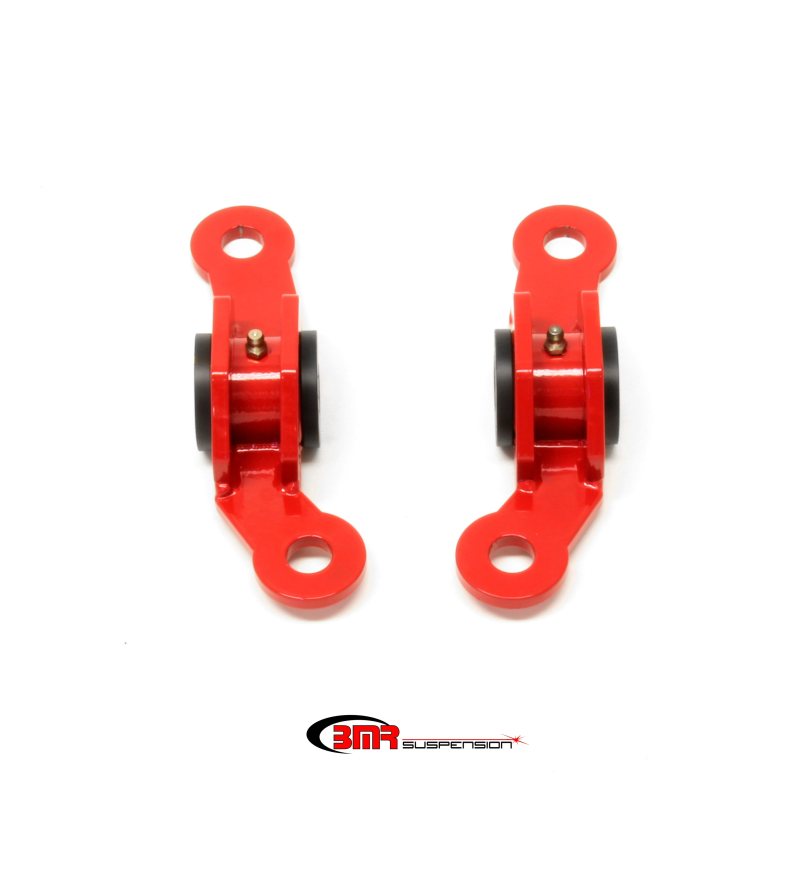 BMR 10-15 5th Gen Camaro Rear Upper Control Arm Bushing Kit (Delrin) - Red Main image