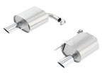 Borla Atak Rear Section 15-17 Ford Mustang 2.3L EcoBoost MT/AT 2.25in pipe 4in tip (view 2)
