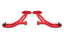 BMR 10-14 Ford Mustang / Shelby GT500 Non-Adj. Lower A-Arms (Poly/Delrin) - Red