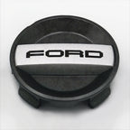 Ford Racing Car Black and Chrome Wheel Cap (view 2)