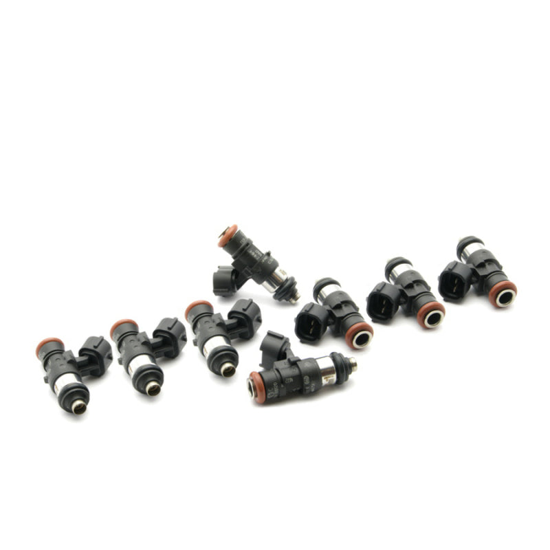 DeatschWerks Bosch EV14 Universal 40mm/14mm 220lb/hr Injectors (Set of 8) Main image