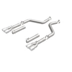 MagnaFlow Axle-Back, SS, 3in, Quad Split Rear 3.5 Tips 2015 Dodge Challenger incl SRT Hellcat (view 49)
