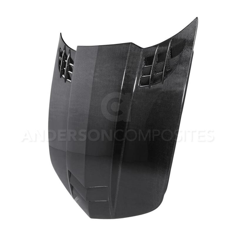 Anderson Composites 10-13 Chevy Camaro TTII-Style Carbon Fiber Hood (view 7)